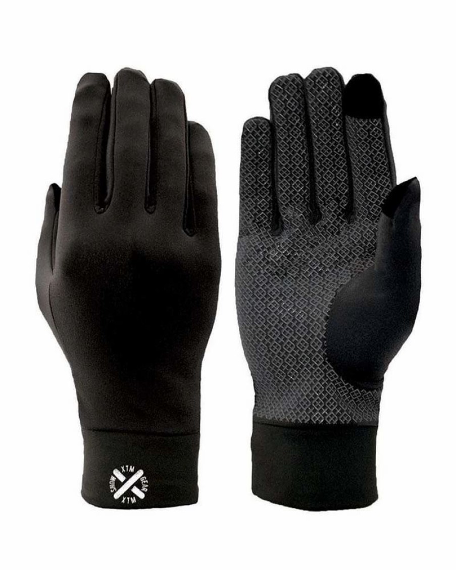 Gloves * | Xtm Arctic Liner Unisex Glove Black