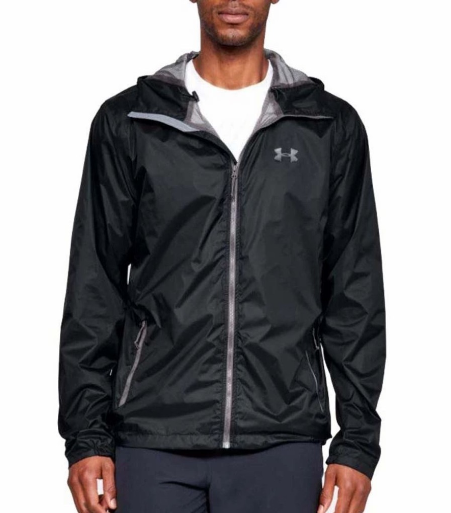 Jackets * | Under Armour Forefront Rain Mens Waterproof Jacket