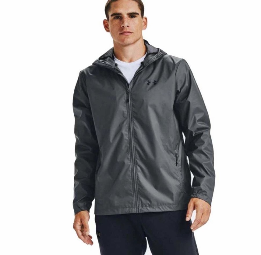 Jackets * | Under Armour Forefront Rain Mens Waterproof Jacket