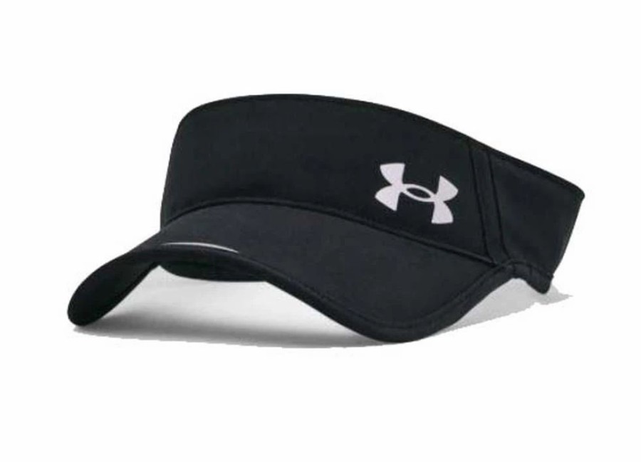 Hats * | Under Armour Iso-Chill Launch Run Mens Visor