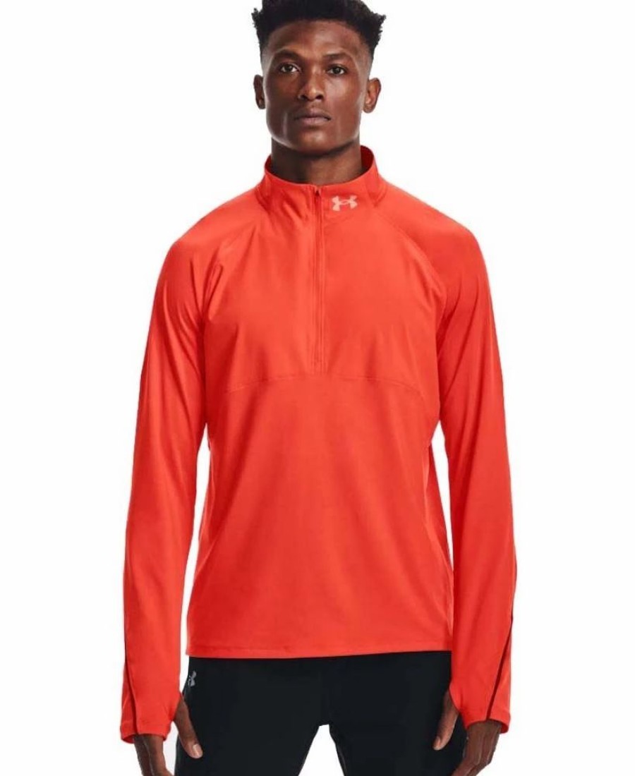 Jackets * | Under Armour Qualifier Run 2.0 1/2 Zip Mens Running Jacket