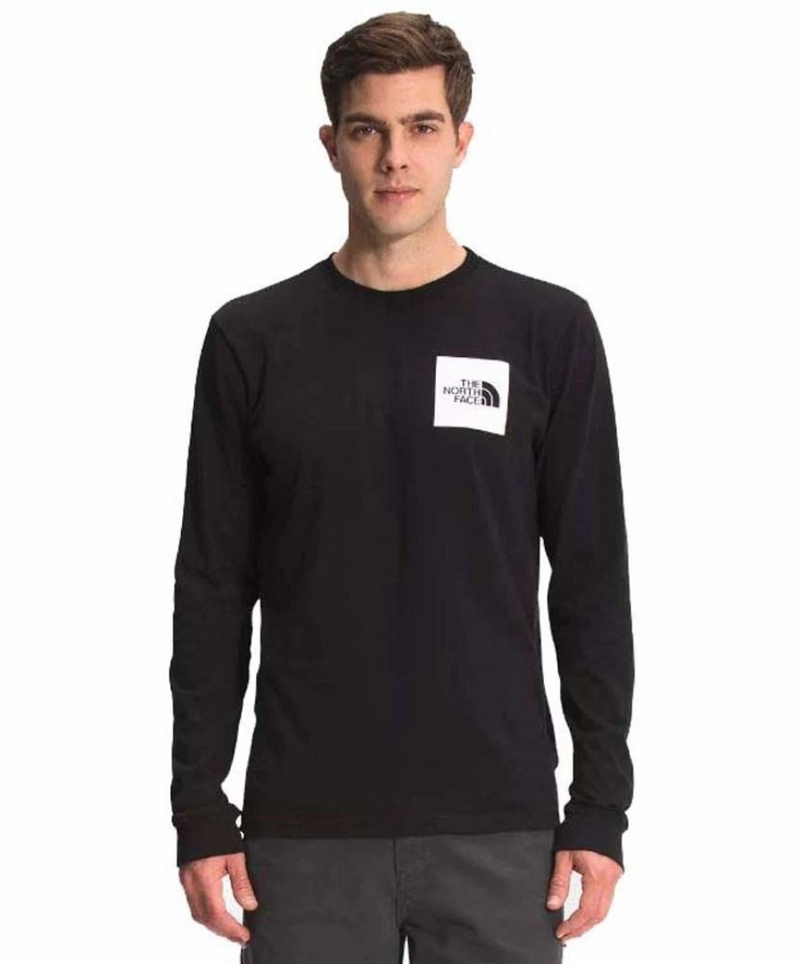 T-Shirts * | The North Face Fine L/S Mens Tee