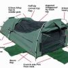 Swags * | Sahara Nomad Double Dome Canvas Swag & Bag