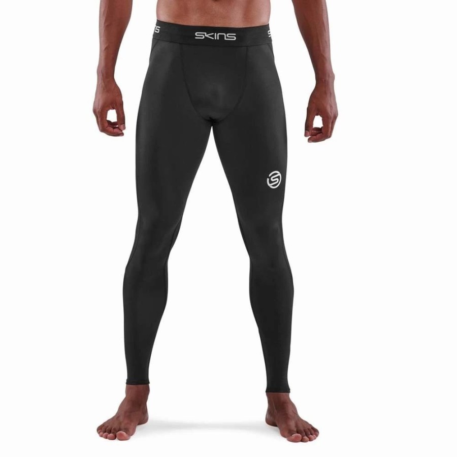 Compression * | Skins Series-1 Compression Long Mens Tights Black