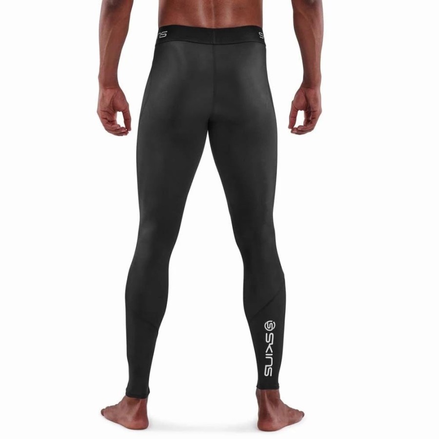 Compression * | Skins Series-1 Compression Long Mens Tights Black