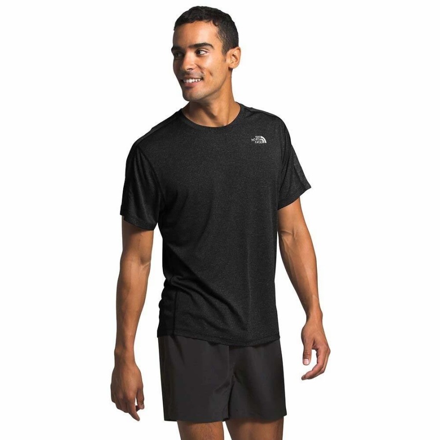 T-Shirts * | The North Face Flight Better Than Naked Ss Mens T-Shirt Tnf Black Heather