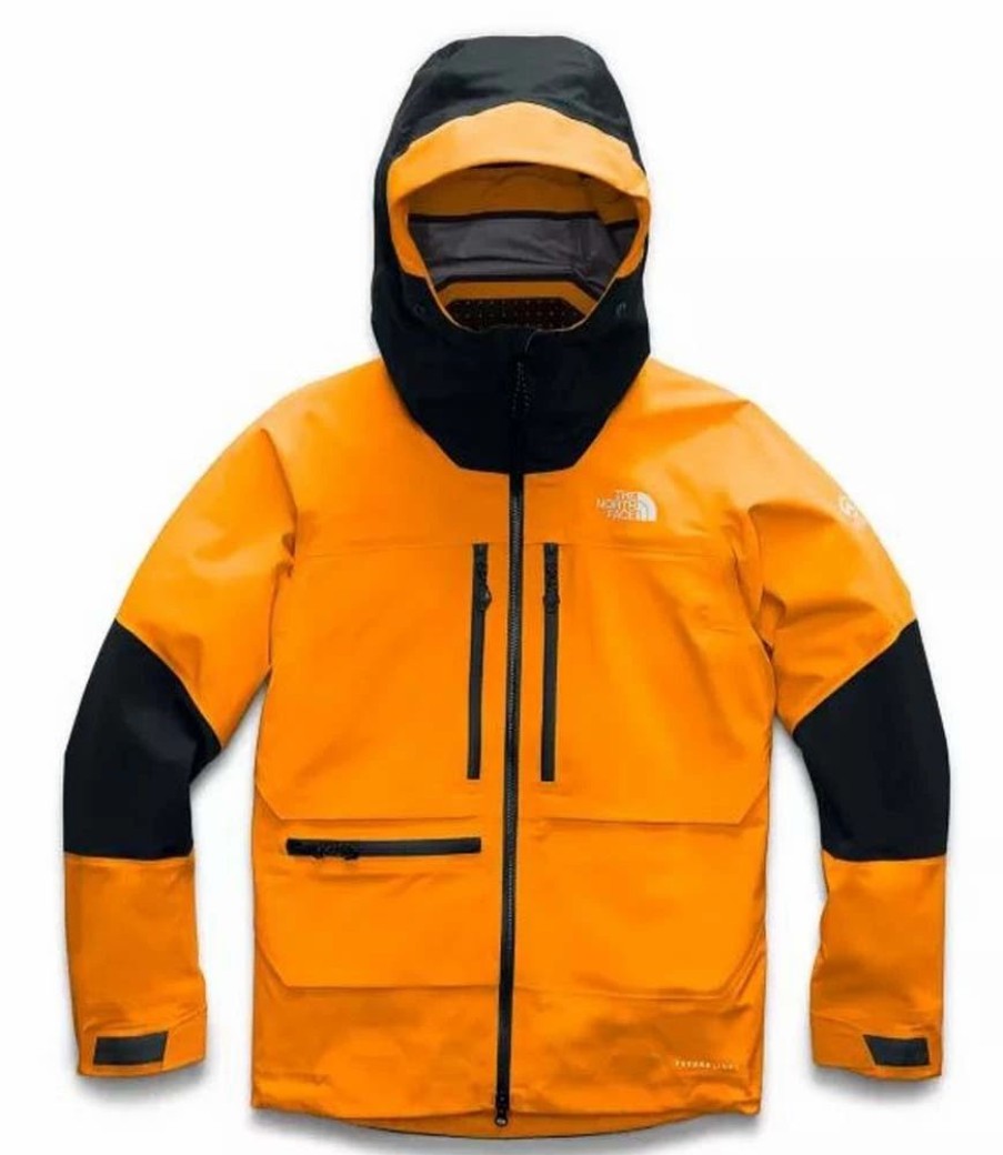 Jackets * | The North Face Summit L5 Futurelight Womens Waterproof Alpine Jacket Knockout Orange/Tnf Black