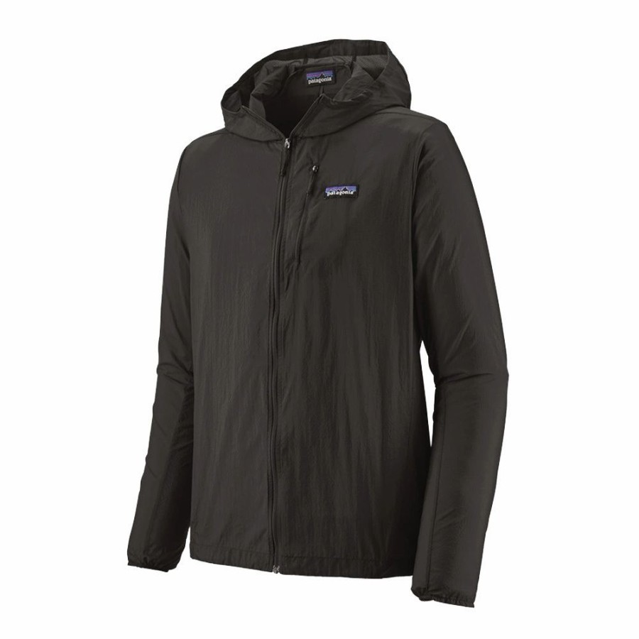 Jackets * | Patagonia Houdini Mens Lightweight Running Jacket Black