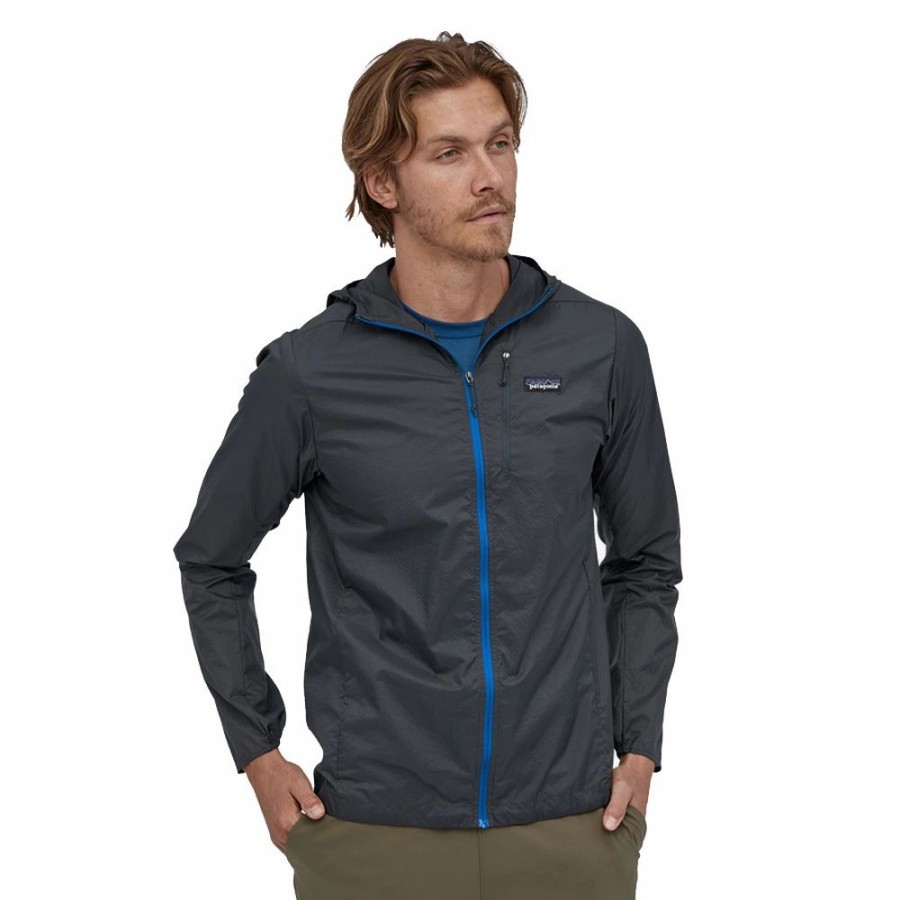 Jackets * | Patagonia Houdini Mens Lightweight Running Jacket Black