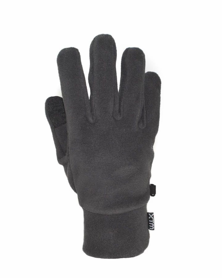 Gloves * | Xtm Muse Ladies Fleece Glove Black