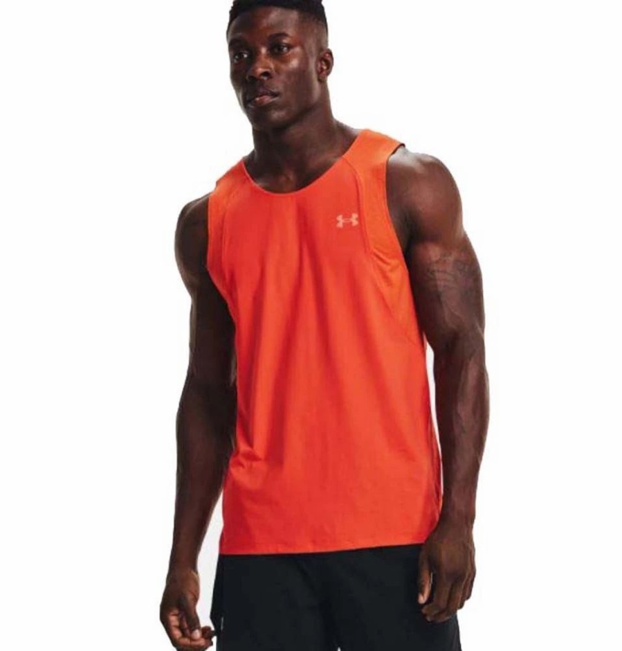 T-Shirts * | Under Armour Iso-Chill Run 200 Mens Singlet