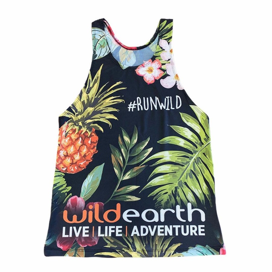 T-Shirts * | Wild Earth Race Tech Mens Running Singlet