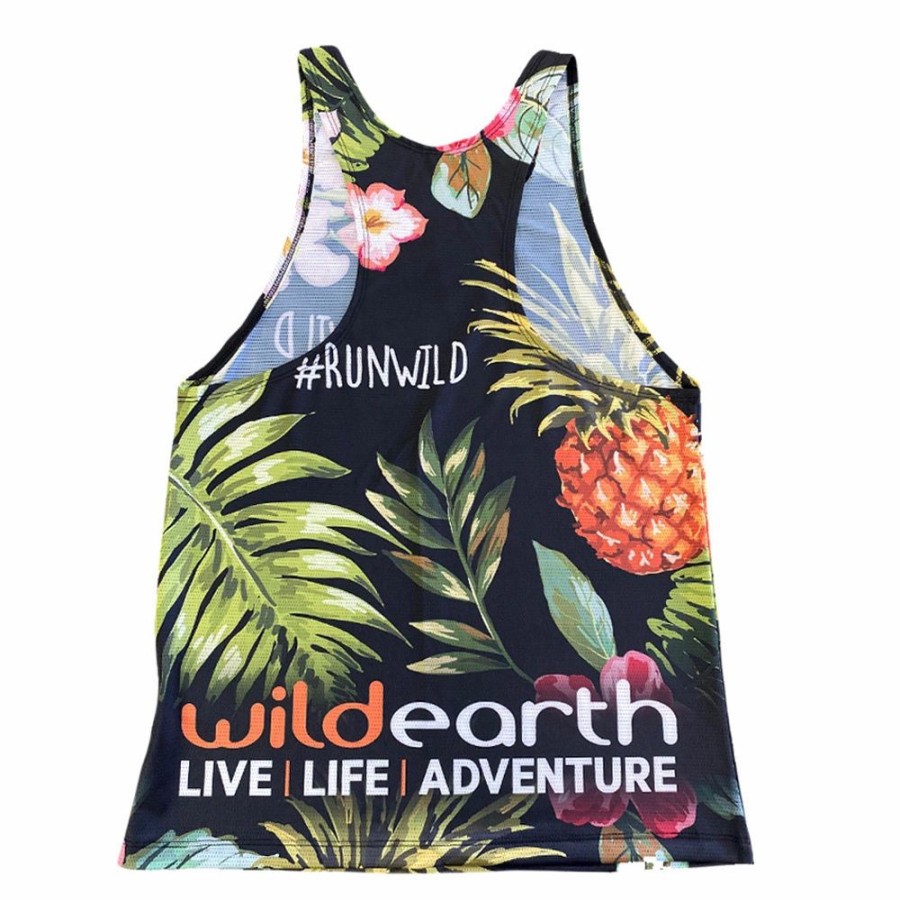 T-Shirts * | Wild Earth Race Tech Mens Running Singlet