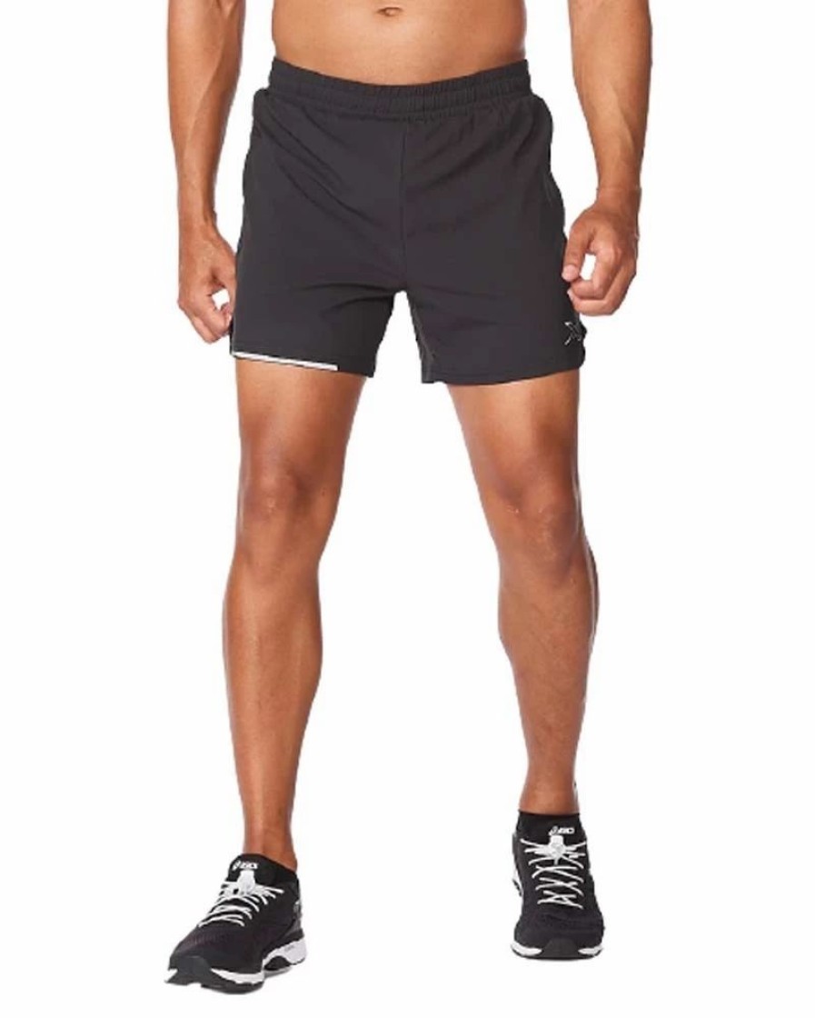 Shorts * | 2Xu Aero 5 Mens Running Shorts