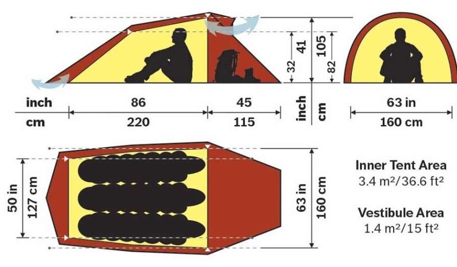 Tents * | Hilleberg Nallo 3