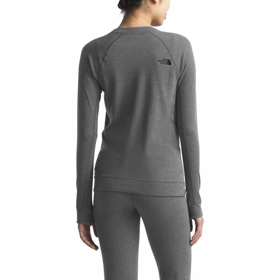 T-Shirts * | The North Face Warm Wool Blend Womens Crew