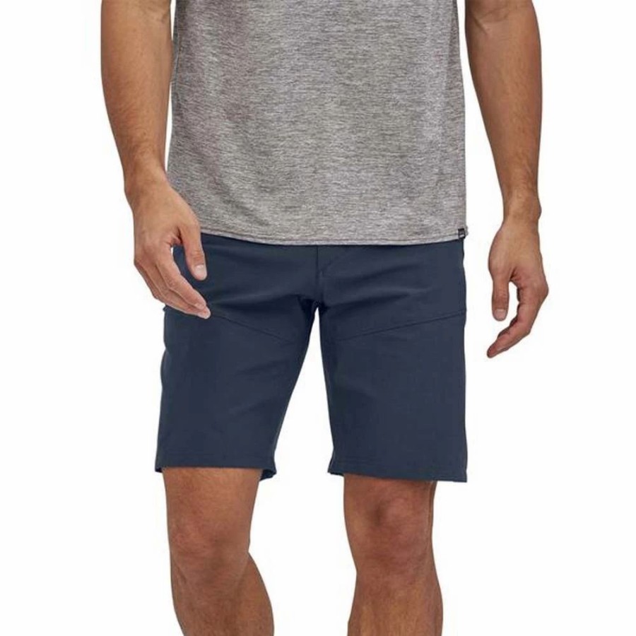 Shorts * | Patagonia Altvia Trail Mens Shorts New Navy