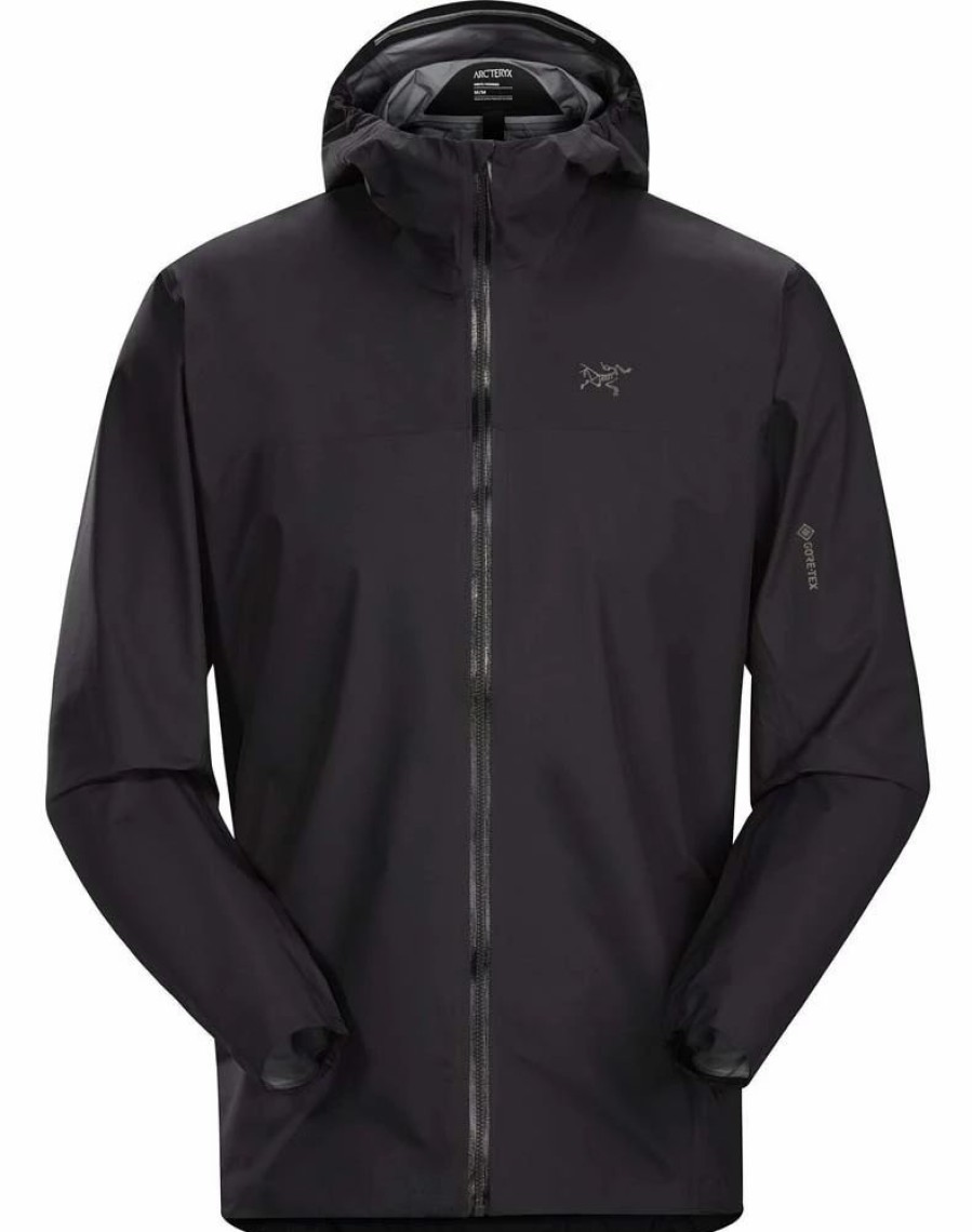 Jackets * | Arcteryx Norvan Lt Mens Running Hoody Black