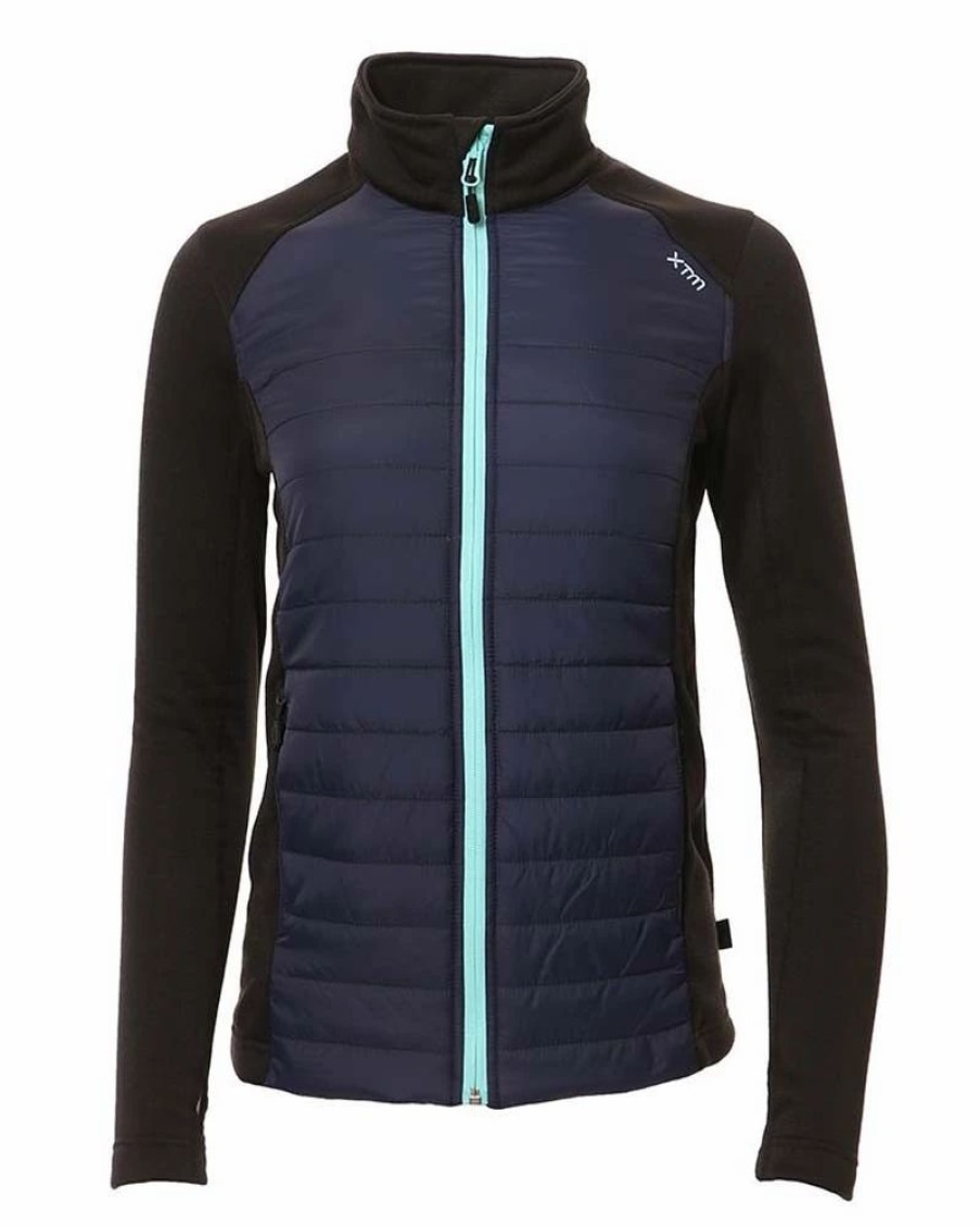 Jackets * | Xtm Side Country Womens Insulated Jacket Midnight Navy