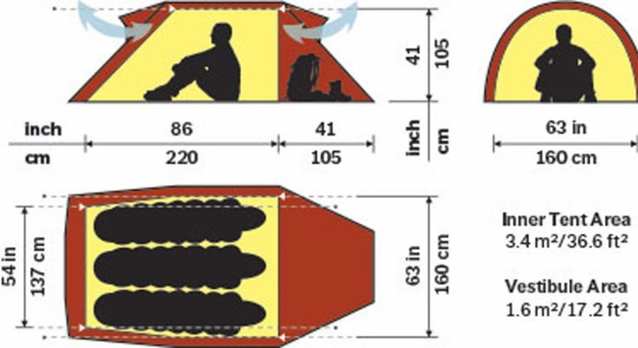 Tents * | Hilleberg Nammatj 3