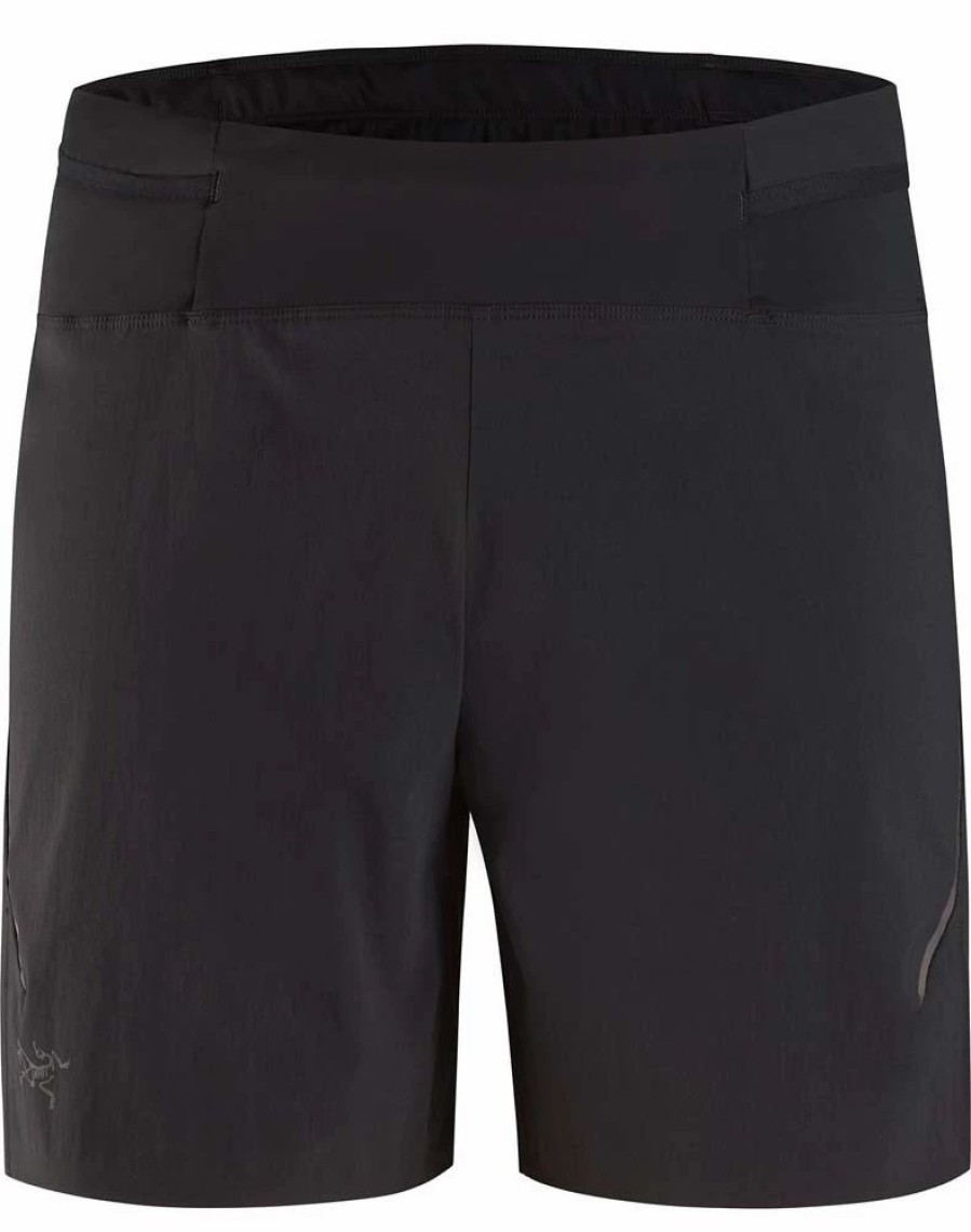 Shorts * | Arcteryx Motus Mens Short 6 Black