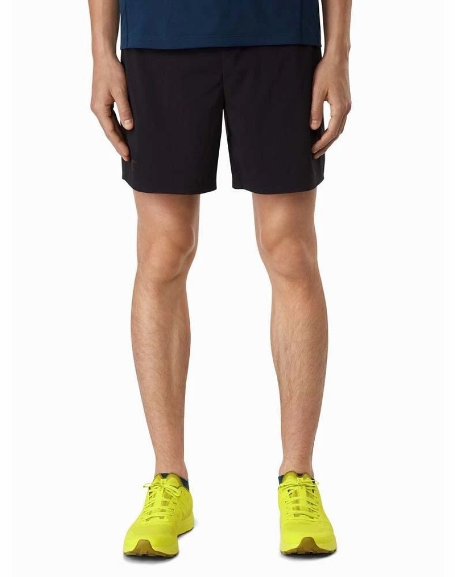 Shorts * | Arcteryx Motus Mens Short 6 Black